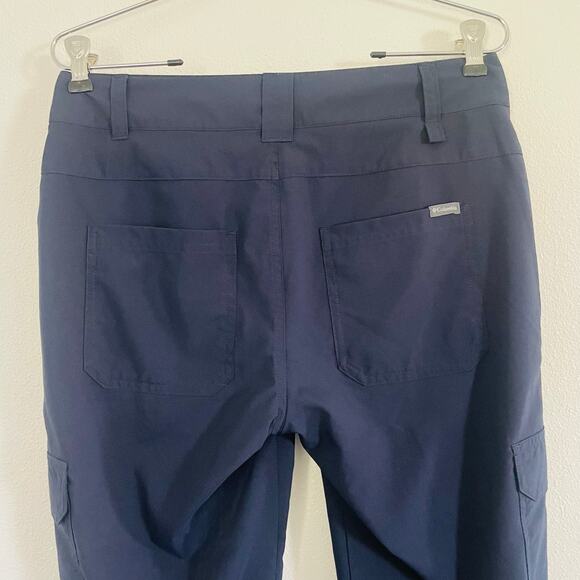 🍒 Columbia Silver Ridge Utility Capri SPF Omni-Shade Convertible Hiking-Navy 4 - Picture 7 of 10